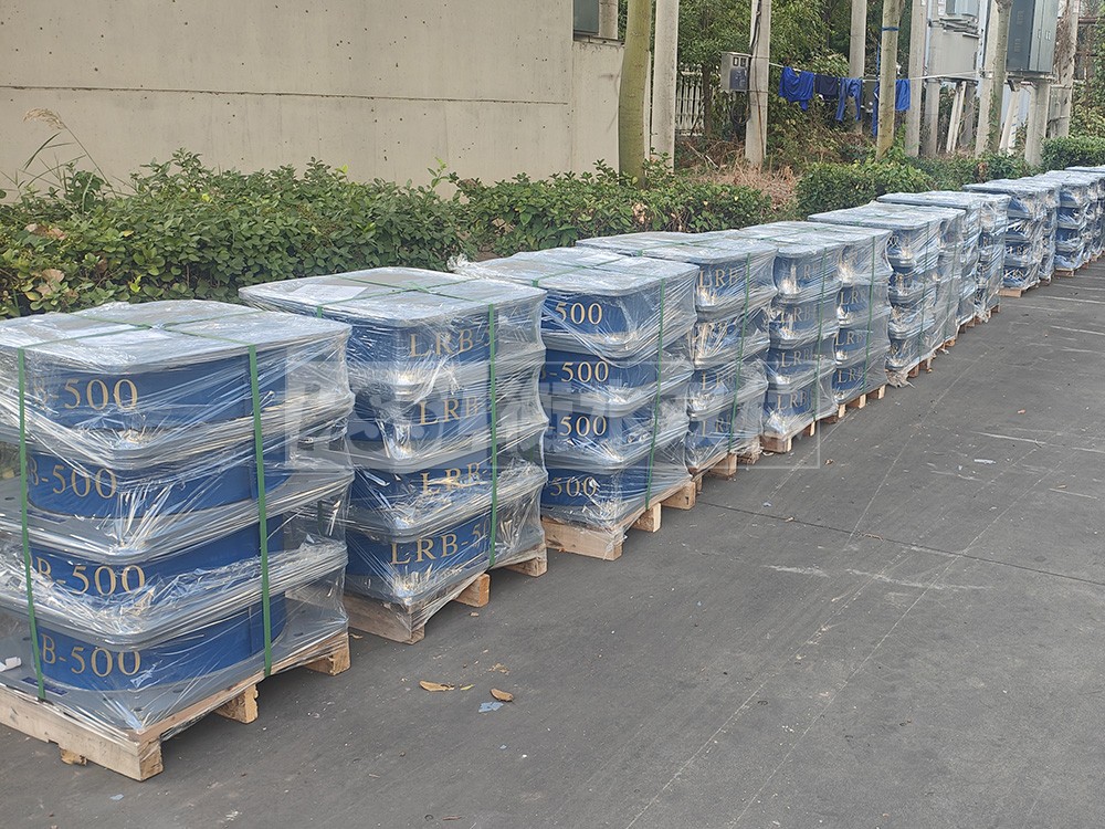 摩擦隔震支座源頭工廠 LNR隔震支座600(II型)生產(chǎn)廠家 分散力型隔震支座廠家