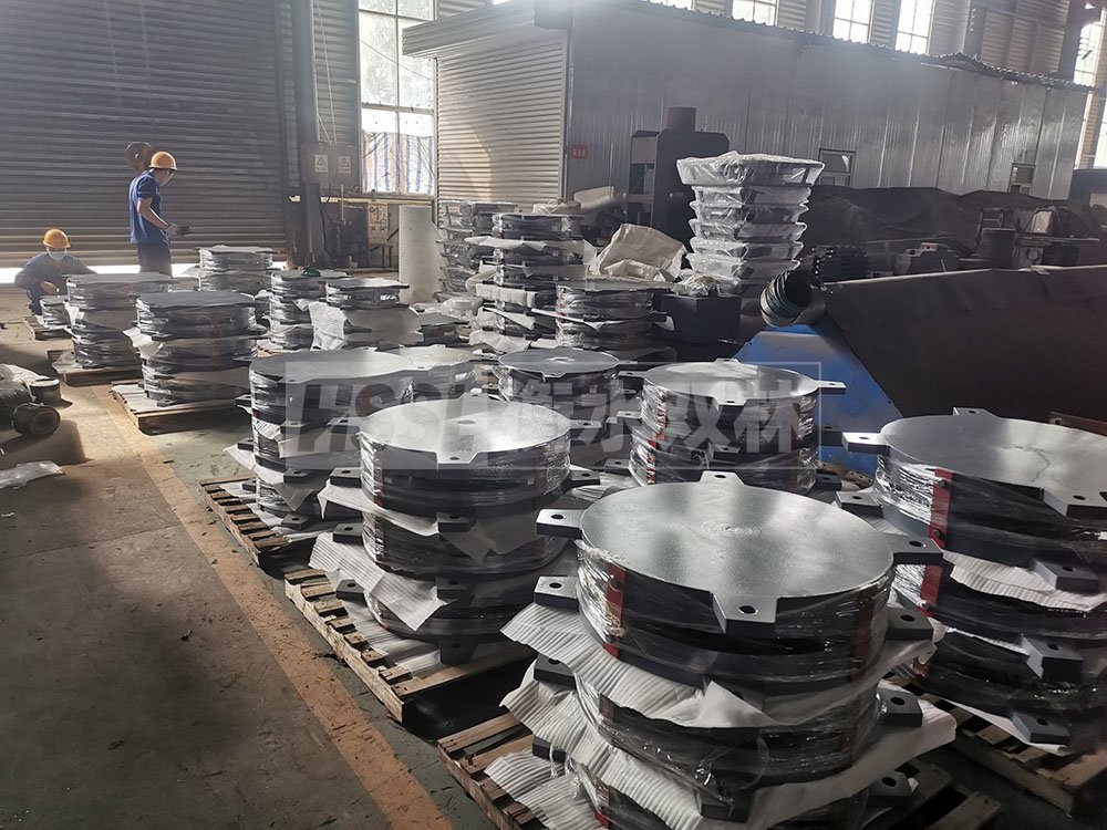 橡膠減隔震支座生產(chǎn)廠家 HDR500支座 建筑天然橡膠隔震支座生產(chǎn)廠家